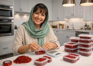 شرایط نگهداری زعفران