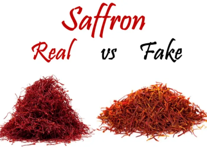 تفاوت زعفران اصل و تقلبی